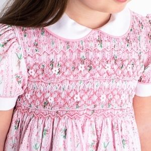 Gorgeous Sweet Stems Smocked Dress